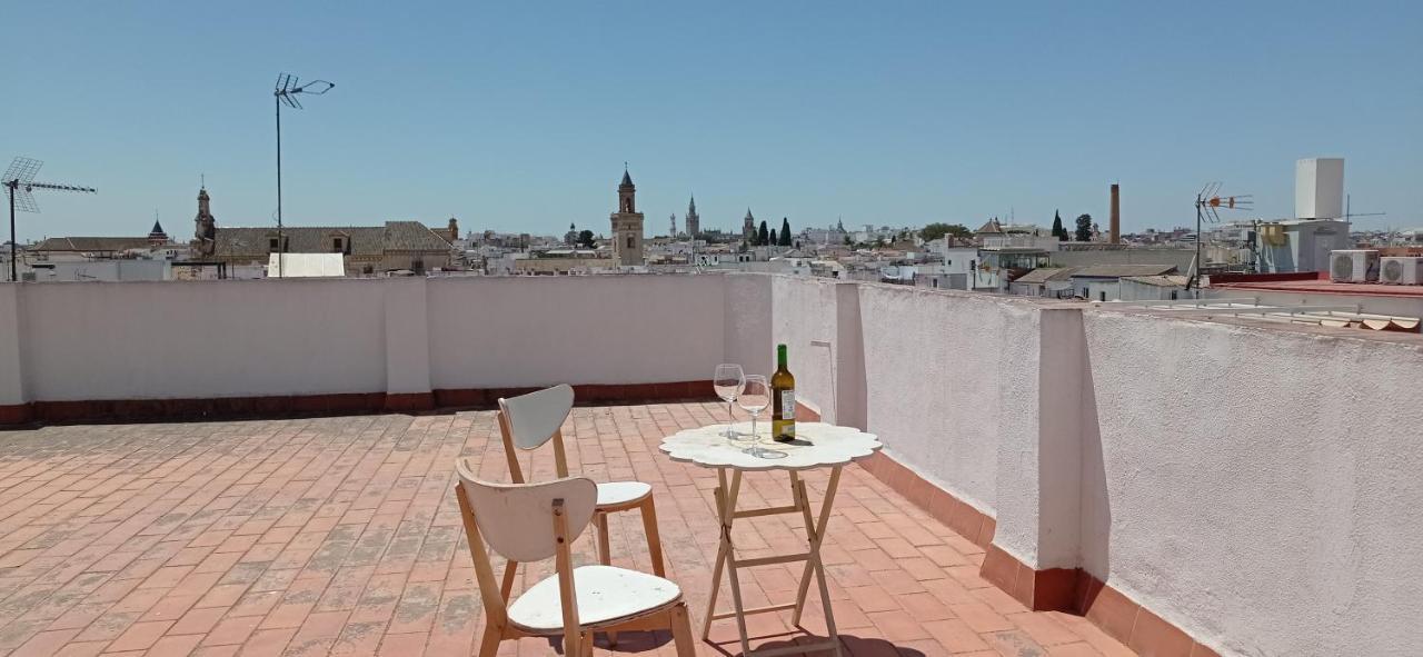 Apartamento casco histórico con ático. Sevilha Exterior foto